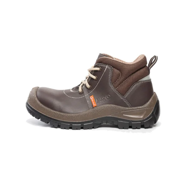 Bota Robusta Trooper Ligth Con Puntera Café 501-9-4 - Imagen 3