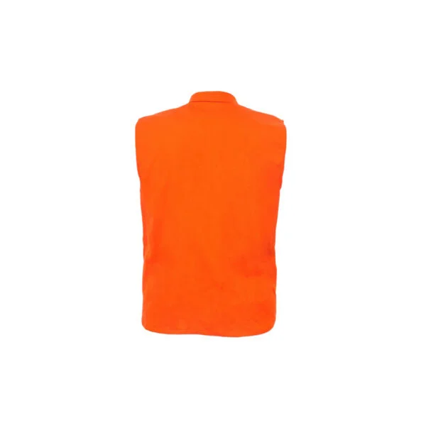 Chaleco Oversize Tipo Periodista En Drill Multicierre 805-3-68 - Imagen 3