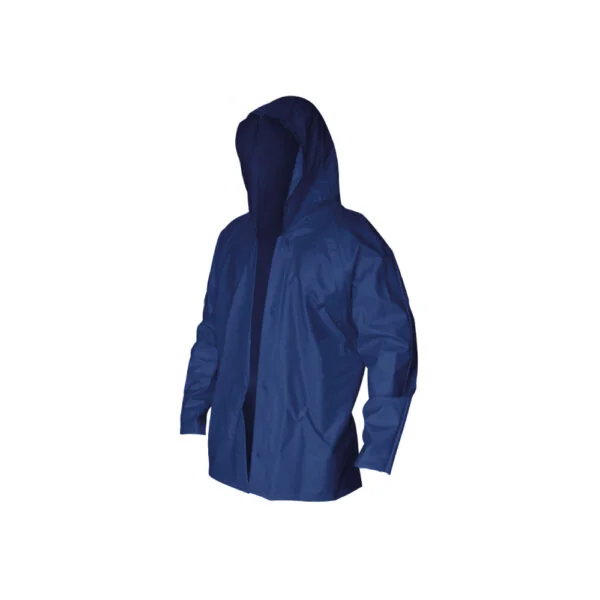 REF 301 Chaqueta Oversize con Capucha Tipo Cierre en Broches Plasticos Calibre 18 Azul 705-4-11