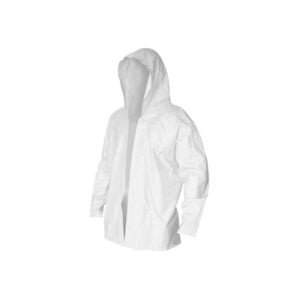 REF 301 Chaqueta Oversize con Capucha Tipo Cierre en Broches Plasticos Calibre 18 Transparente 705-4-199