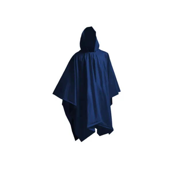 REF 703 Capa Oversize Estandar con Capucha Integrada Dobladillos en Contorno Calibre 16 Medida 145x200 Azul 705-31-11