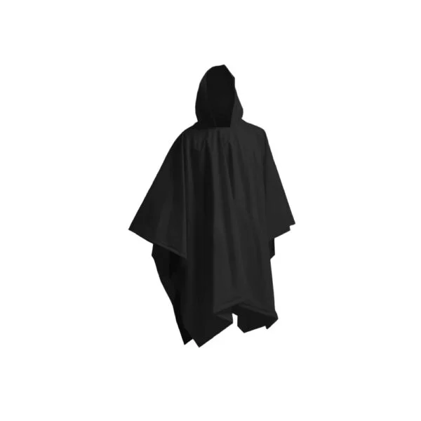 REF 703 Capa Oversize Estandar con Capucha Integrada Dobladillos en Contorno Calibre 18 Medida 145x200 Negro 705-33-7